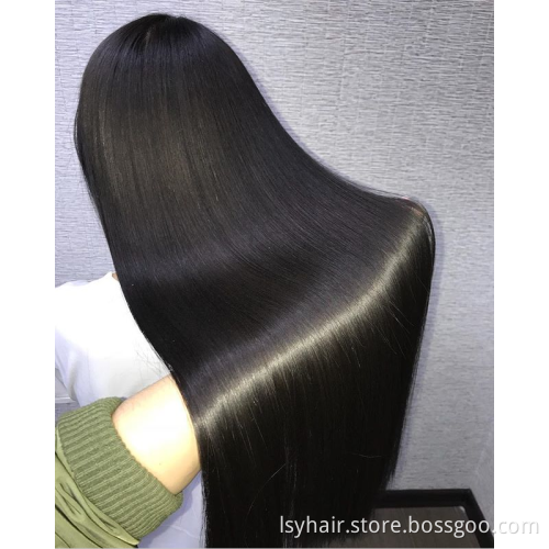 Lsy Virgin Cuticle Aligned Hair Peruvian, Peruvian Straight Raw Hair Bundle Vendors,100% Peruvian Virgin Human Hair Extensions